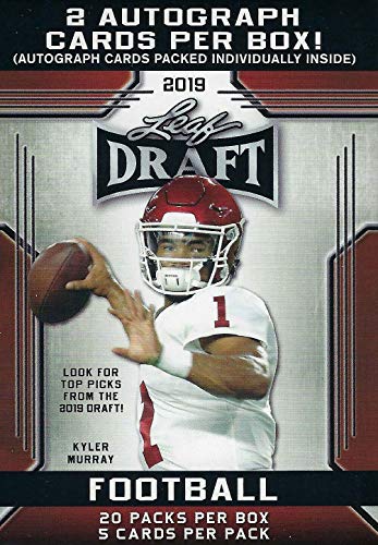 2019 LEAF NFL DRAFT Series Factory Sealed Bla...